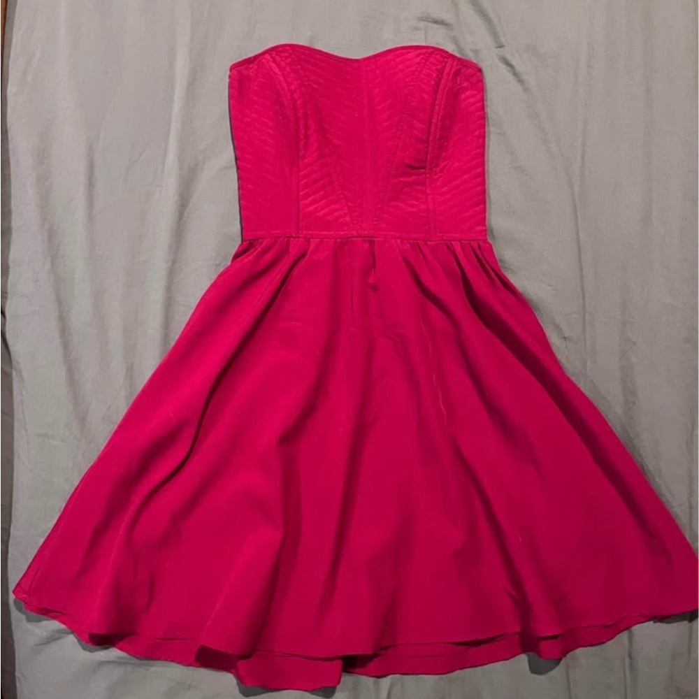 Red Dynamite strapless corset dress